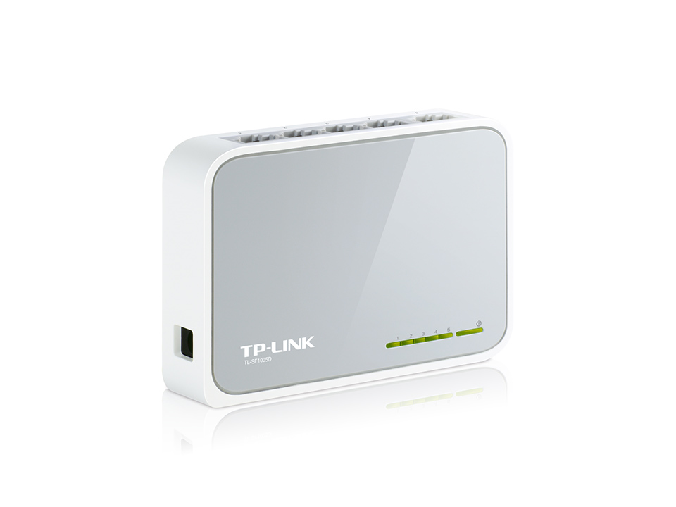 TP-LINK TL-SF1005D 5-Port 10/100 Desktop Switch — 3