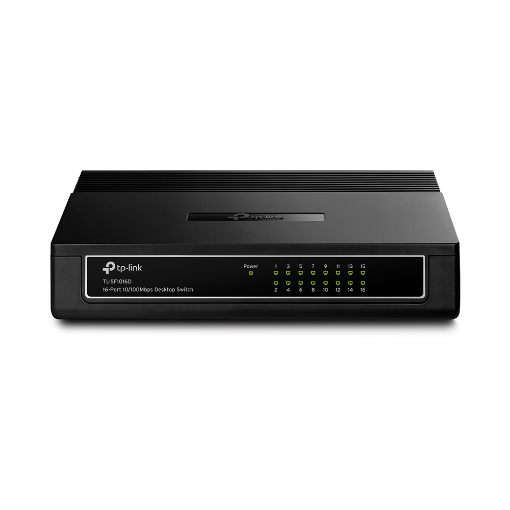 TP-Link TL-SF1016D 16-Port Fast Ethernet Unmanaged Switch — 1