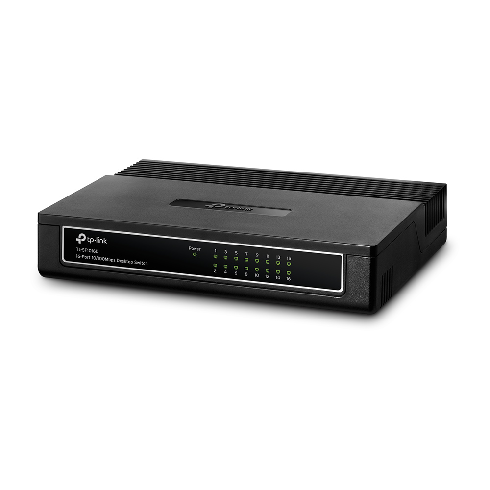 TP-Link TL-SF1016D 16-Port Fast Ethernet Unmanaged Switch — 2