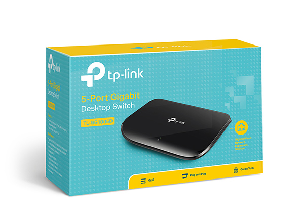 TP-LINK TL-SG1005D 5 Port Gigabit Ethernet Switch — 6