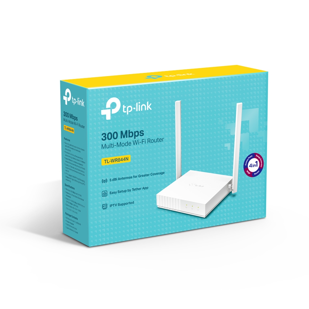 TP-LINK TL-WR844N 300Mbps Multi-Mode Wi-Fi Router — 4