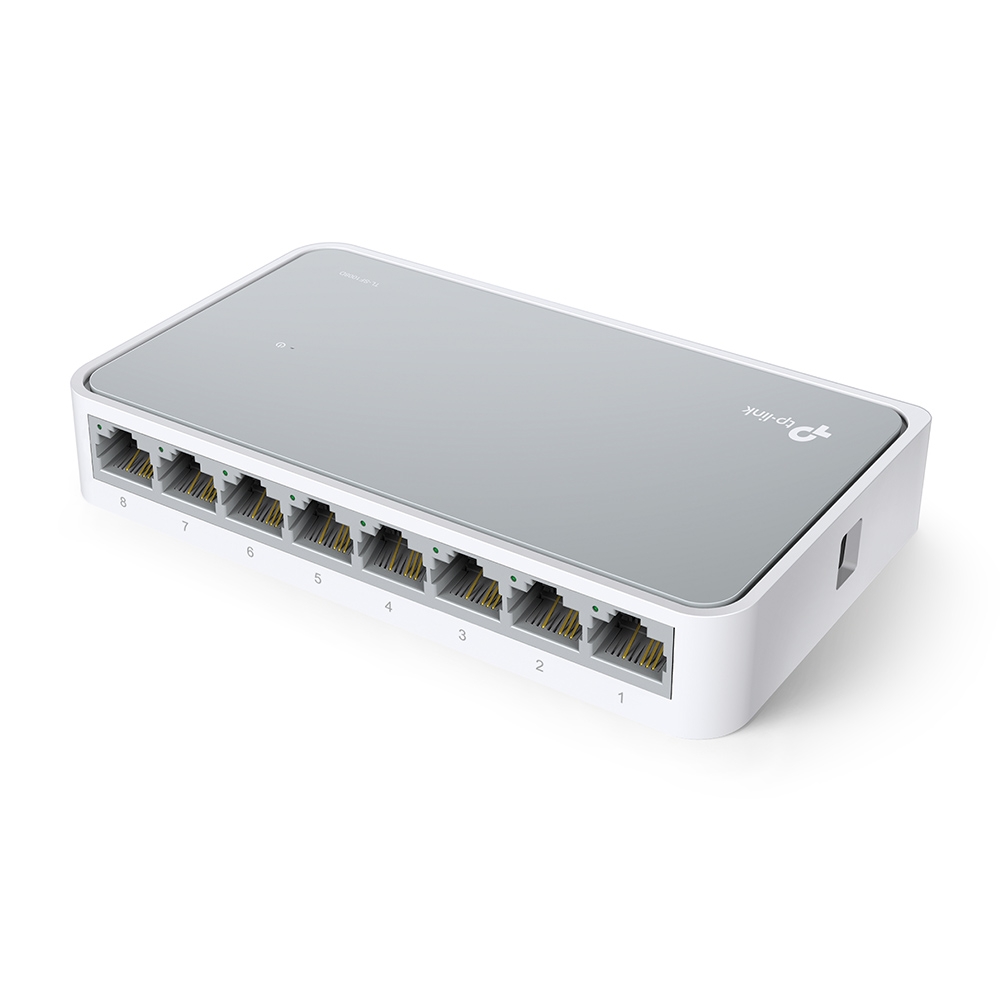 TP-LINK TL-SF1008D 8 Port 10/100 Masaüstü Switch — 2