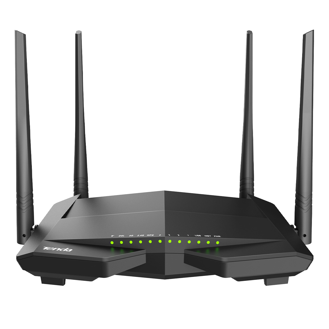 TENDA V1200 AC1200 VDSL2/ADSL2+ Modem Router — 1