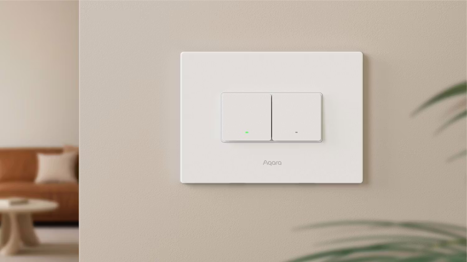 AQARA WS-K12D Light Switch H2 Horizontal (2 Tuş, 1 Kanal) — 4