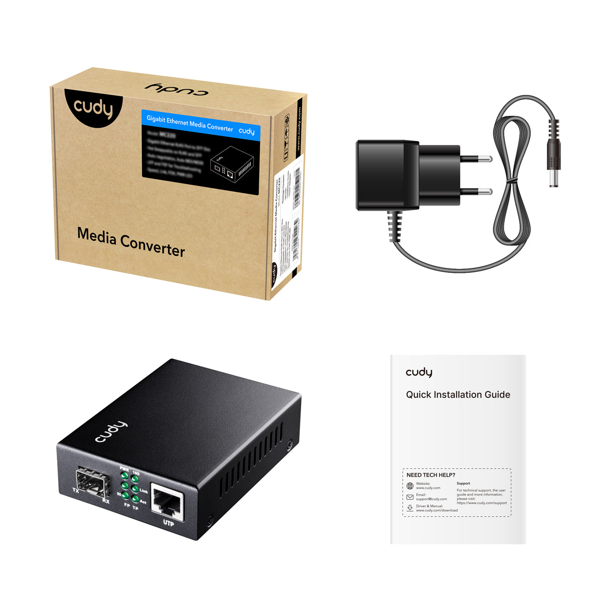 Cudy MC10G - 10G Ethernet Media Converter — 2