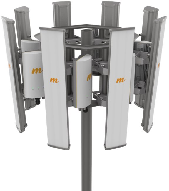 Mimosa N5-45x4 22 dBi 4-Port Sector Antenna — 5