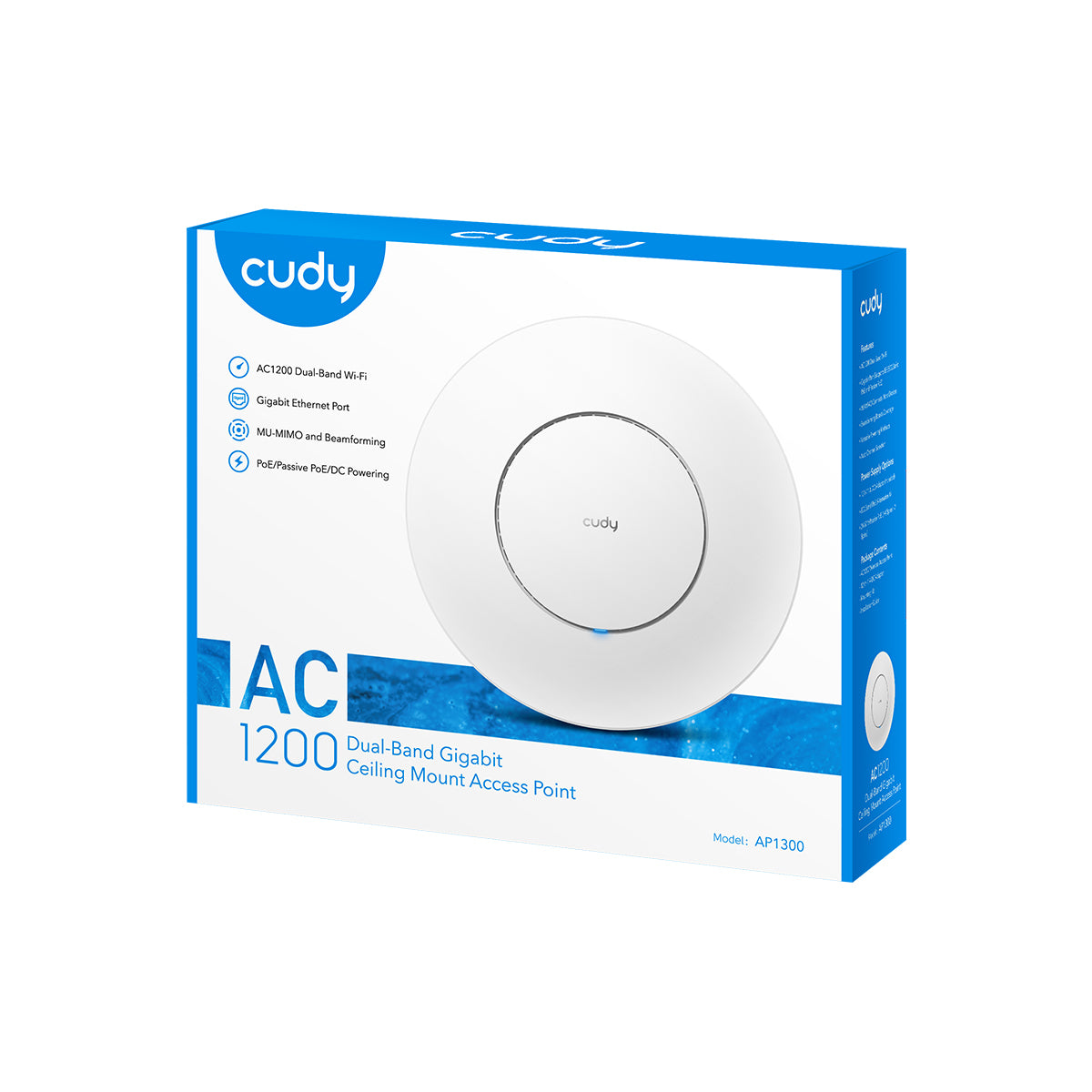Cudy AP1300P AC1200 Wi-Fi 5 Gigabit Access Point — 5