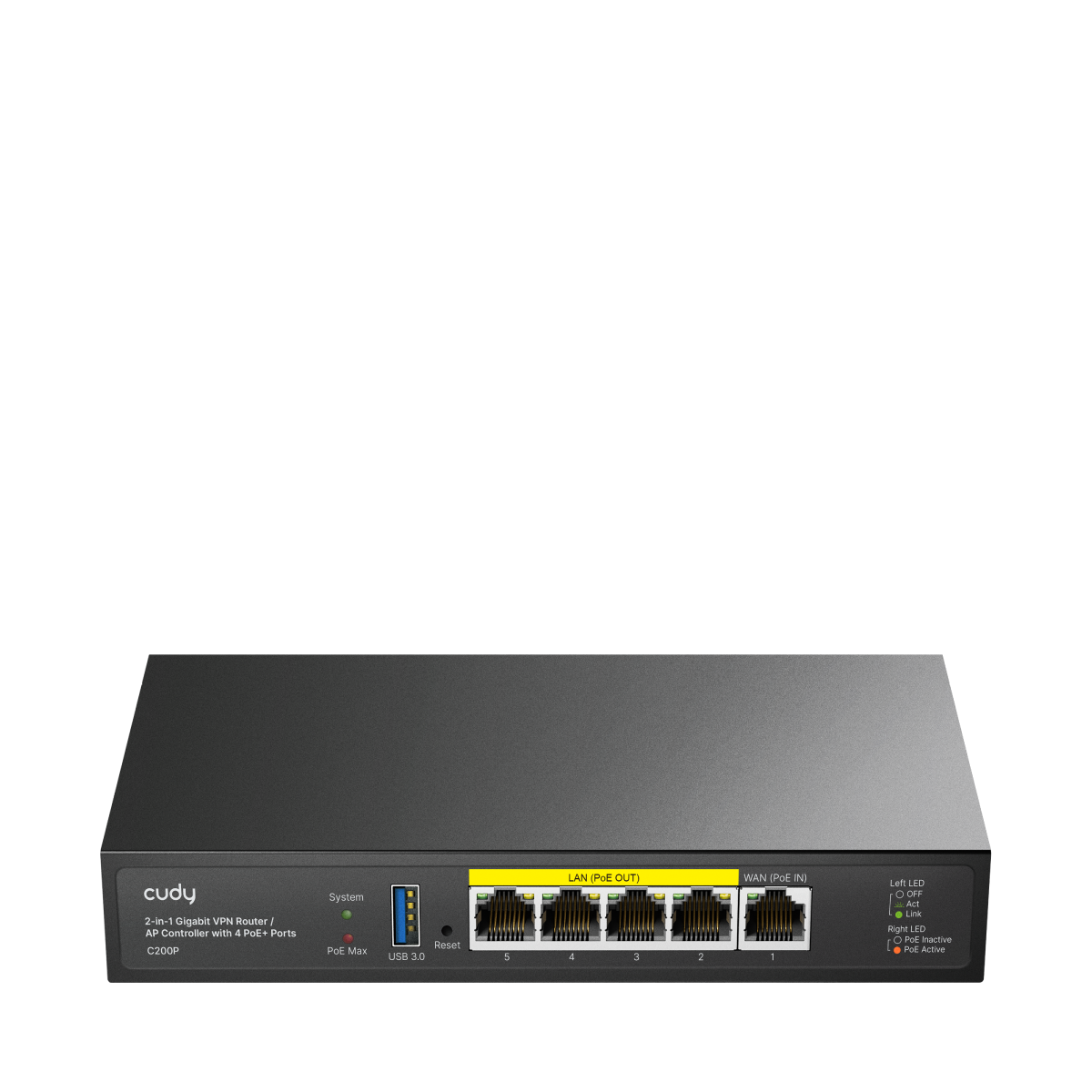 Cudy C200P - 2-in-1 SMB Router / AP Controller — 1