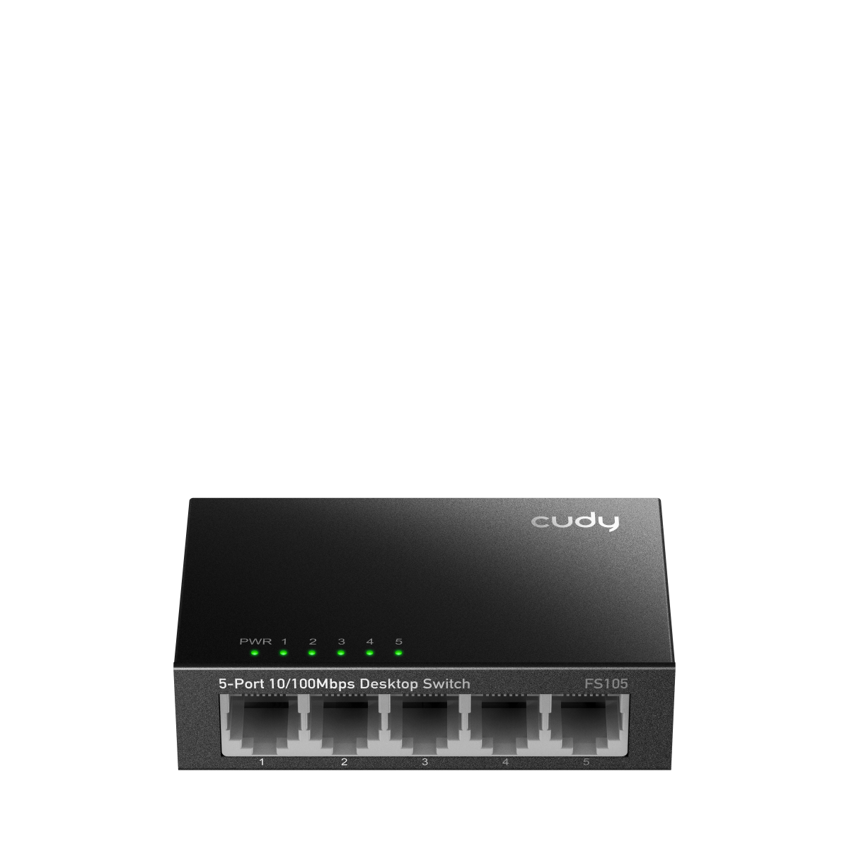 CUDY FS105 5-Port 10/100 Mbps Metal Switch — 1