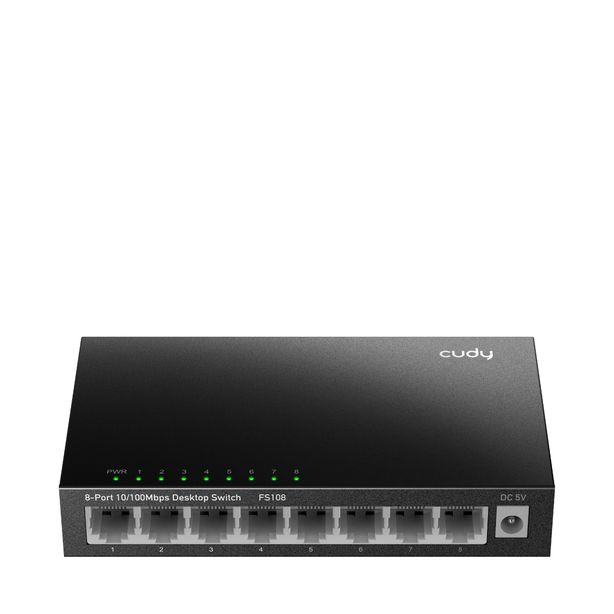 CUDY FS108 - 8-Port 10/100 Mbps Metal Switch — 1