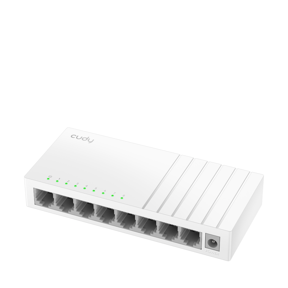 Cudy FS108D - 8 Port 10/100 Mbps Masaüstü Switch — 2