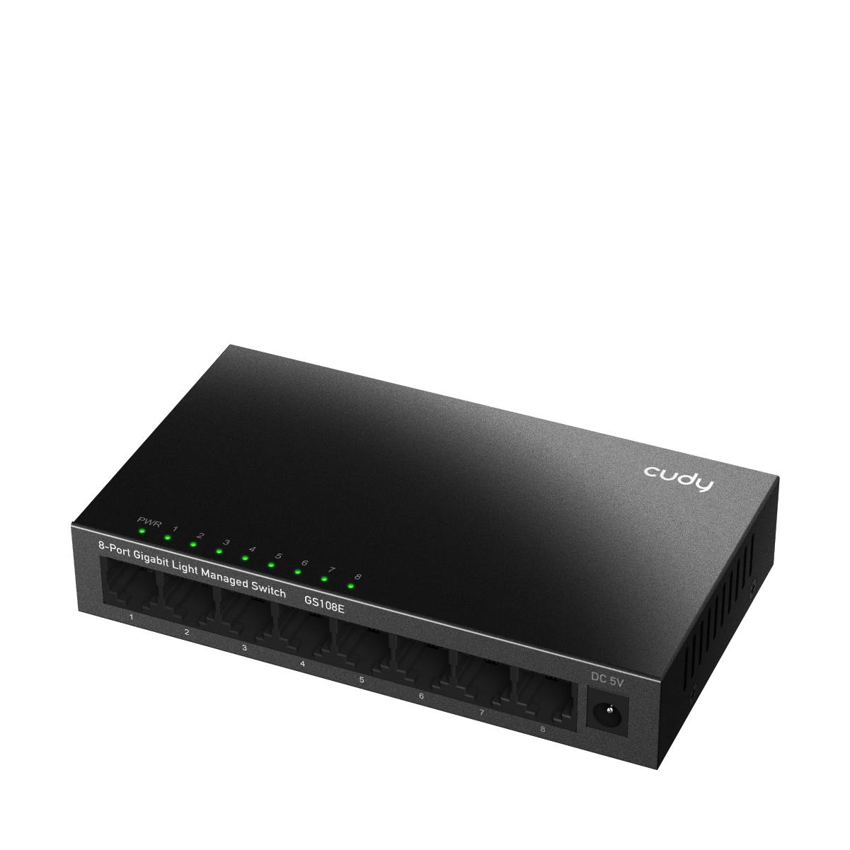 Cudy GS108E - 8 Port Gigabit Light Managed Switch — 2