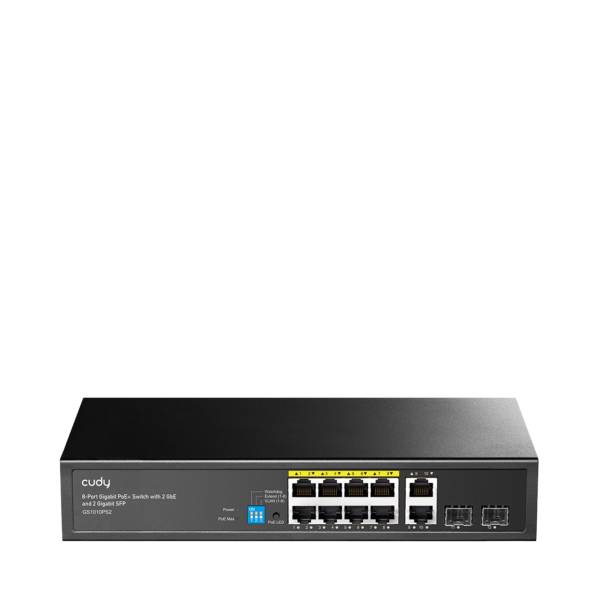 Cudy GS1010PS2 - 8 Port Gigabit PoE+ Switch 120W — 1