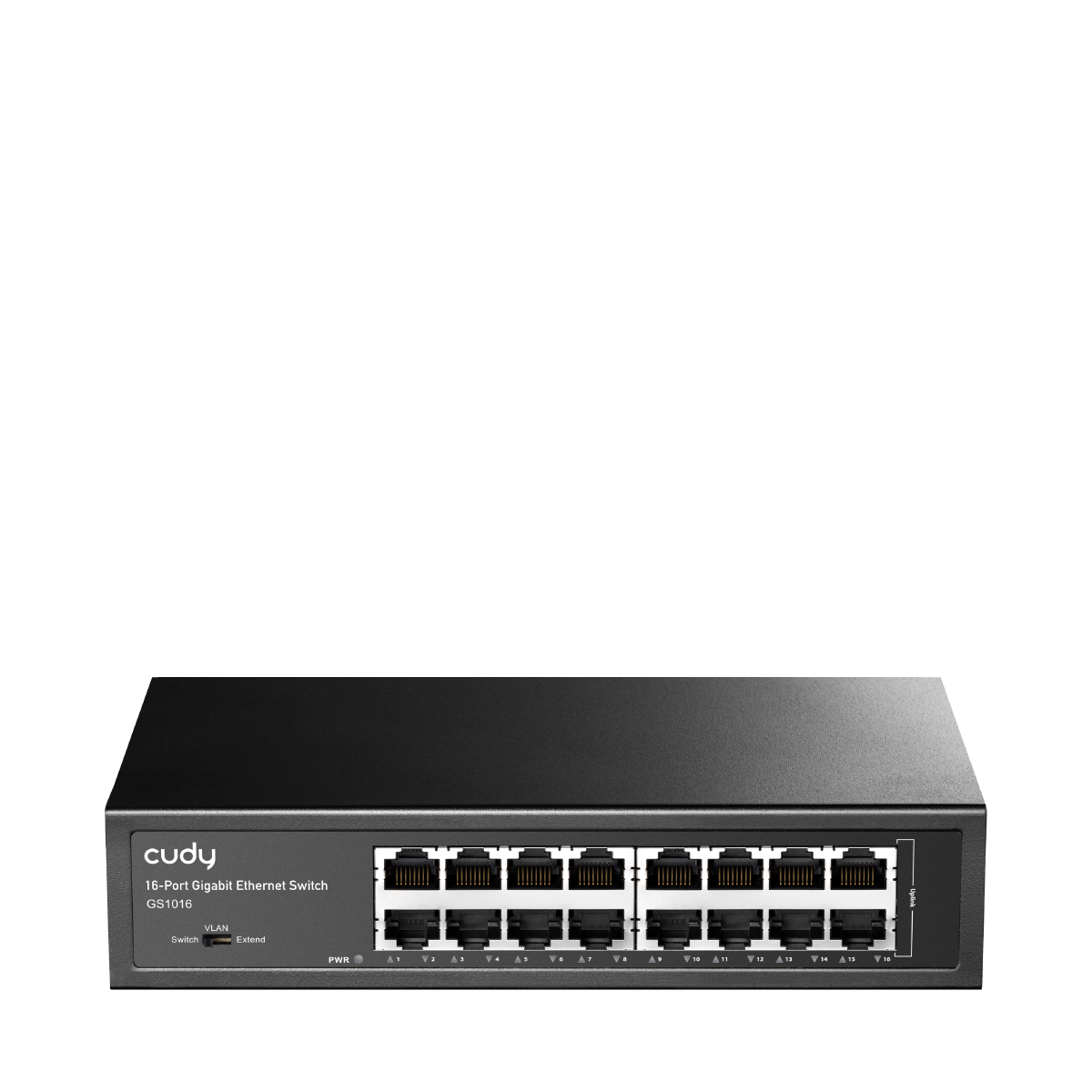 CUDY FS1016 - 16-Port 10/100 Mbps Metal Fast Ethernet Switch — 1