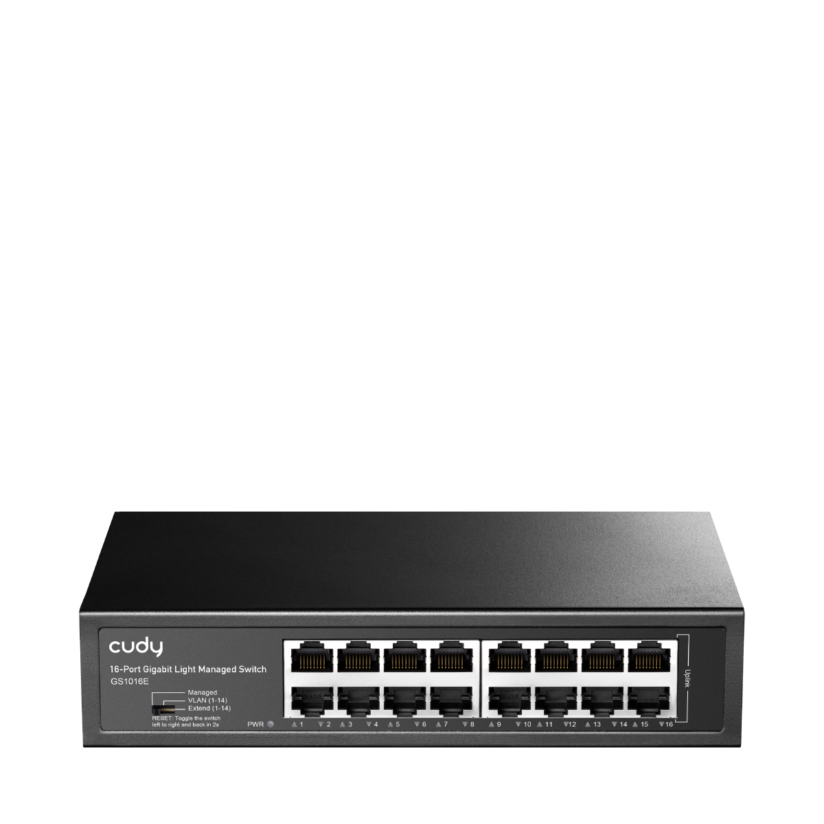 CUDY GS1016 - 16-Port Gigabit Metal Switch — 1