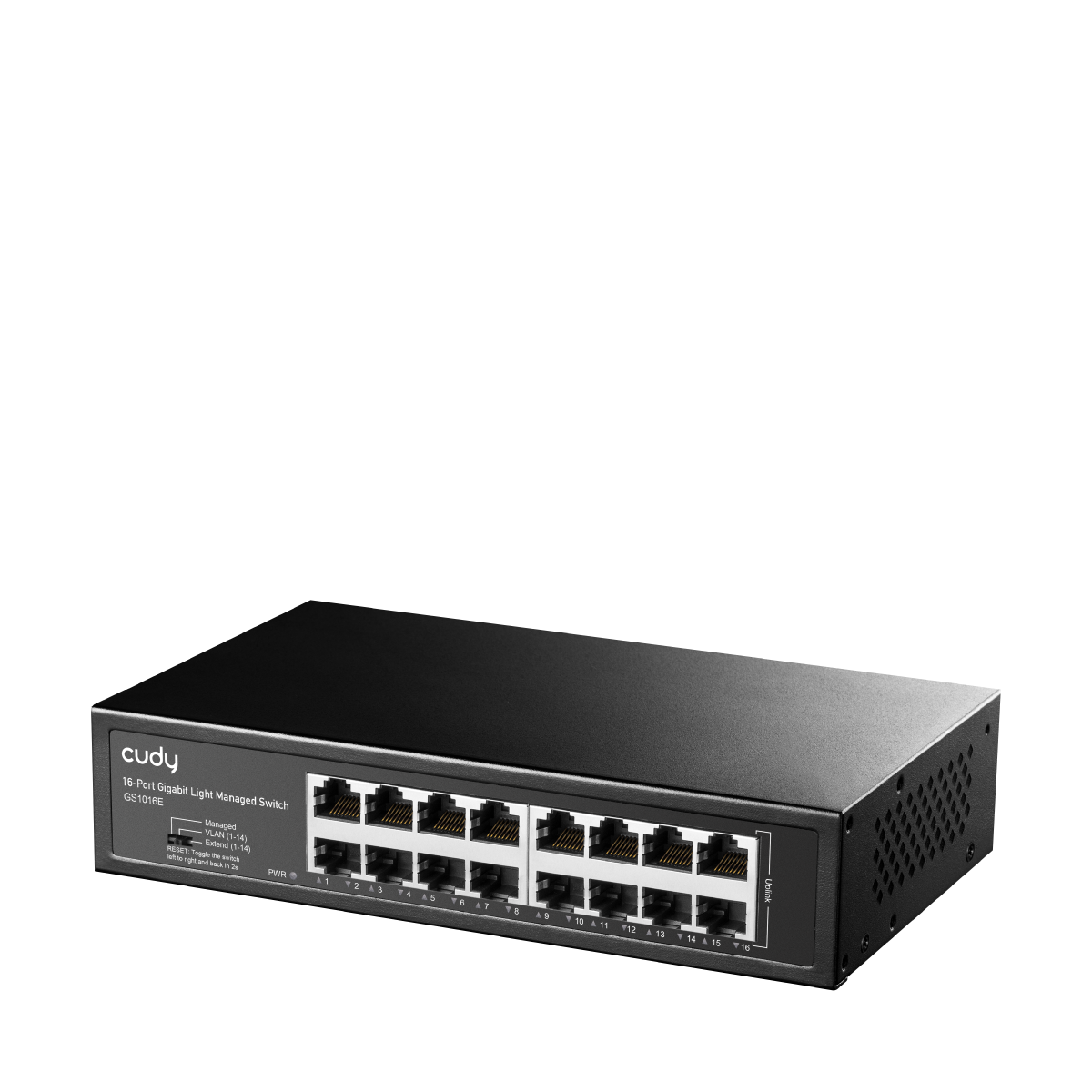 CUDY GS1016 - 16-Port Gigabit Metal Switch — 3