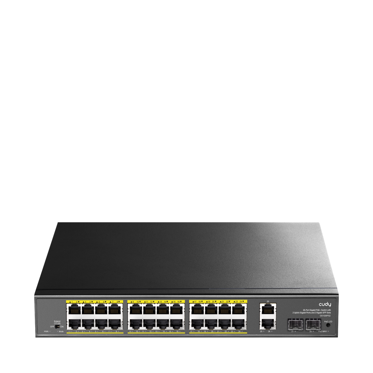 Cudy GS1026PS2 - 24-Port Gigabit PoE+ Switch 300W — 1