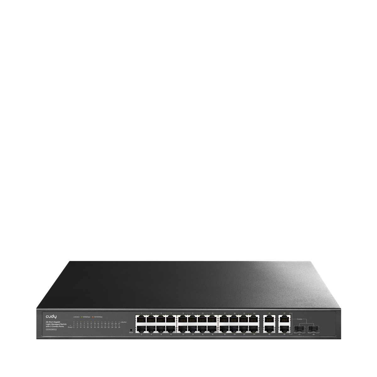 Cudy GS1028ES2 - 26 Port Gigabit Hafif Yönetilebilir Switch — 1