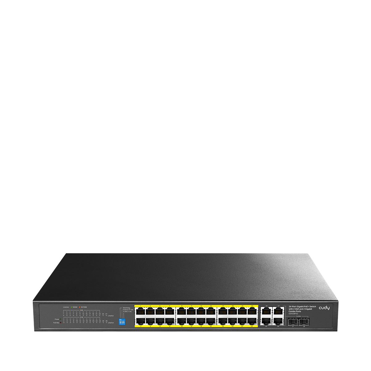 Cudy GS1028PS2 - 24 Port Gigabit PoE+ Switch 300W — 1