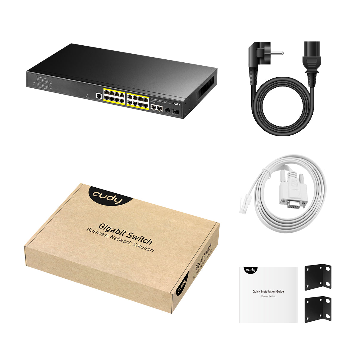 Cudy GS2018PS2-200W - 16 Port Gigabit Yönetilebilir PoE+ Switch — 4