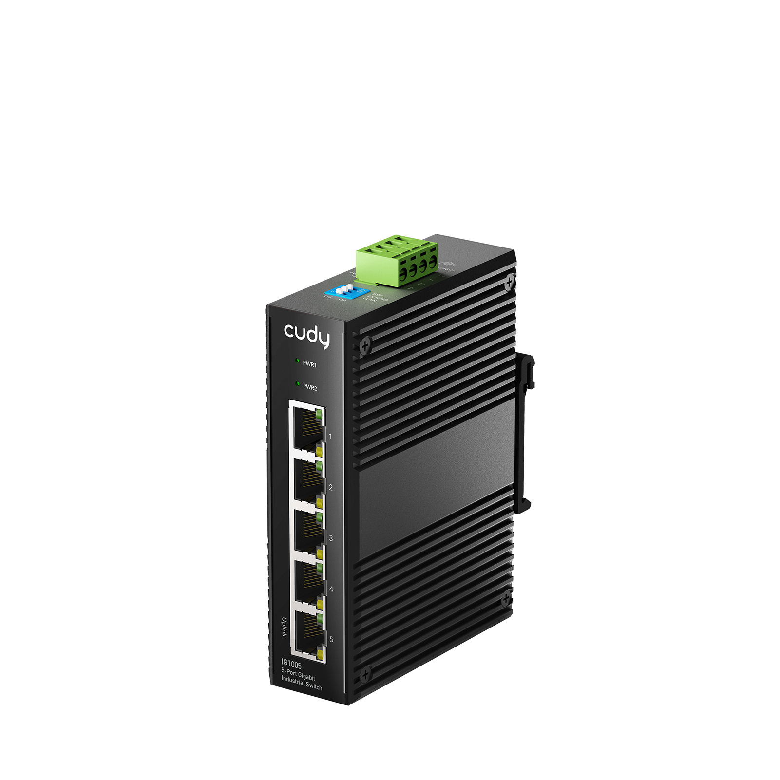 Cudy IG1005 - 5 Port Gigabit Endüstriyel Switch — 1