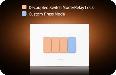 Aqara Light Switch H2 Horizontal WS-K14D 4 Tuş 3 Kanal Akıllı Anahtar — 4