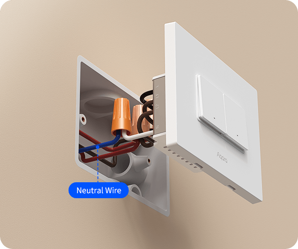 AQARA WS-K12D Light Switch H2 Horizontal (2 Tuş, 1 Kanal) — 2