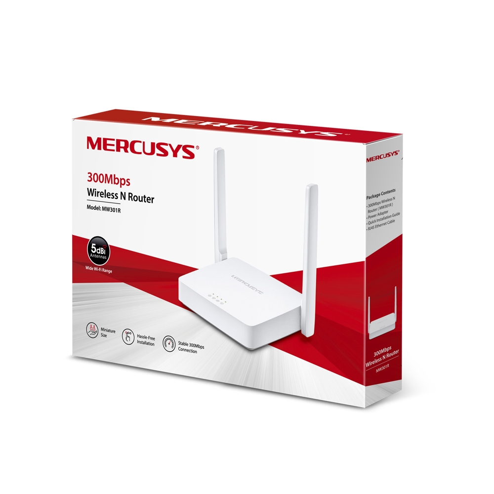 Mercusys MW301R 300 Mbps Wireless N Router — 3