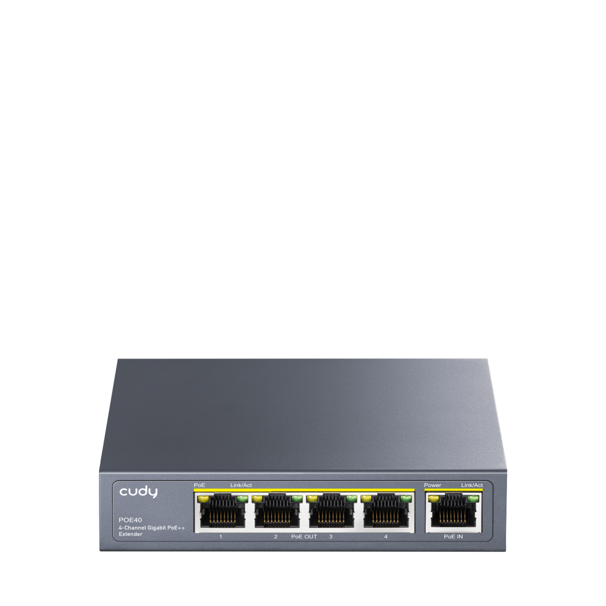 Cudy POE40 - 4-Channel Gigabit PoE++ Extender — 1