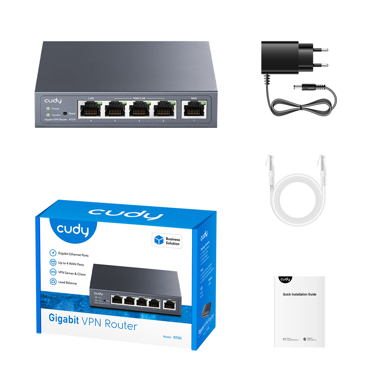 Cudy R700 Gigabit Multi-WAN VPN Router — 6