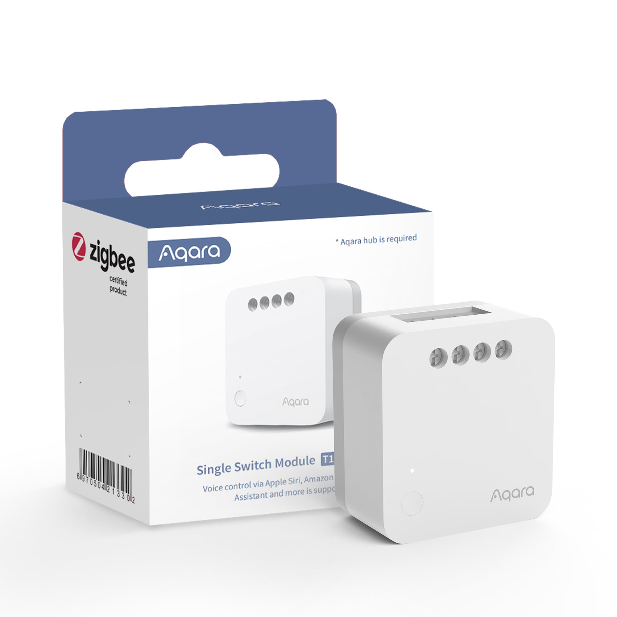 AQARA SSM-U02 Single Switch Module T1 (No Neutral) — 1