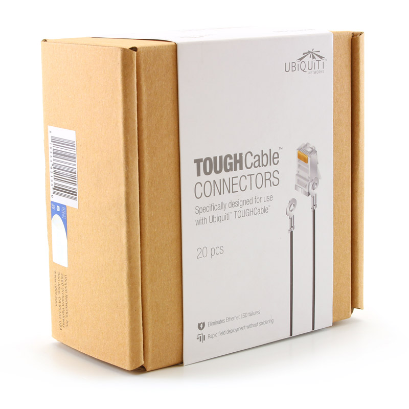 Ubiquiti TC-GND Full Metal Shielded RJ45 Connector — 1