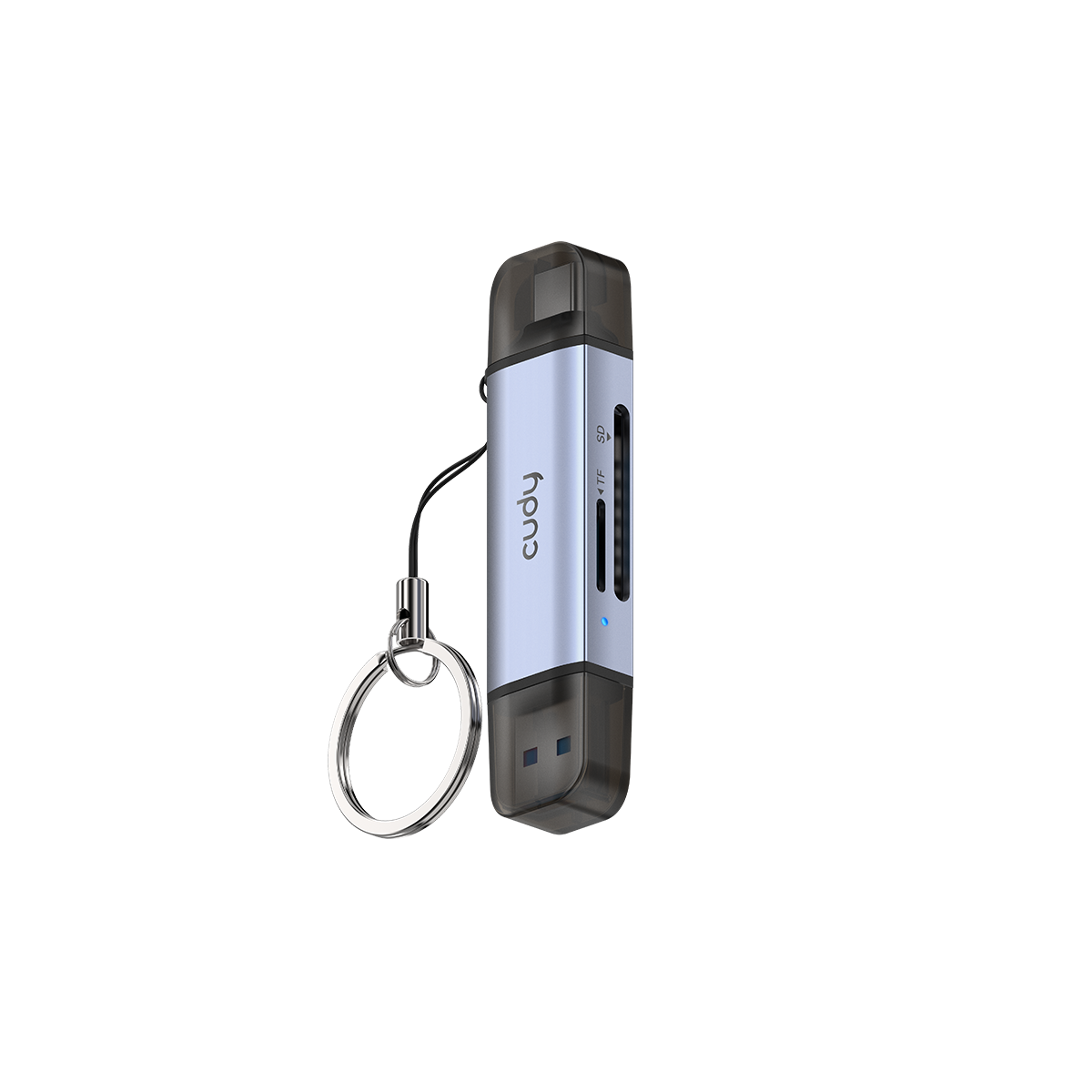 Cudy UH200 2'si 1 Arada USB 3.0 SD/TF Kart Okuyucu — 2