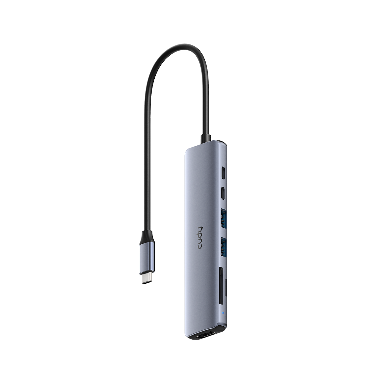 Cudy UH407 - 7'si 1 Arada USB-C Hub 4K HDMI — 1