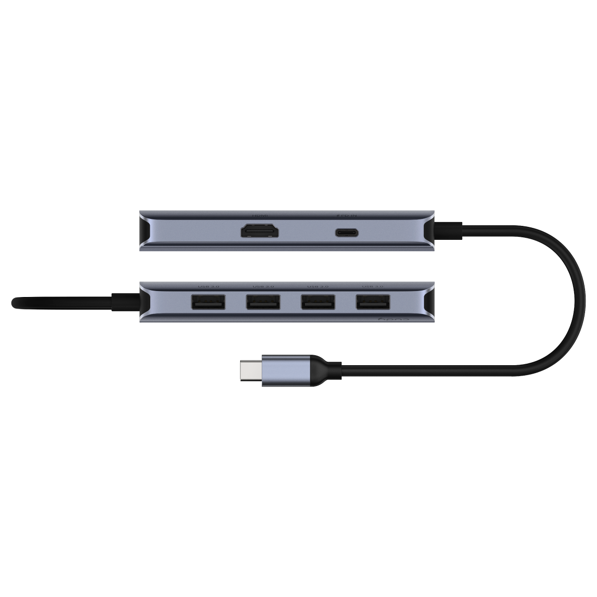 Cudy UH500 - 6-IN-1 USB-C Hub 4K HDMI Çoklayıcı — 3