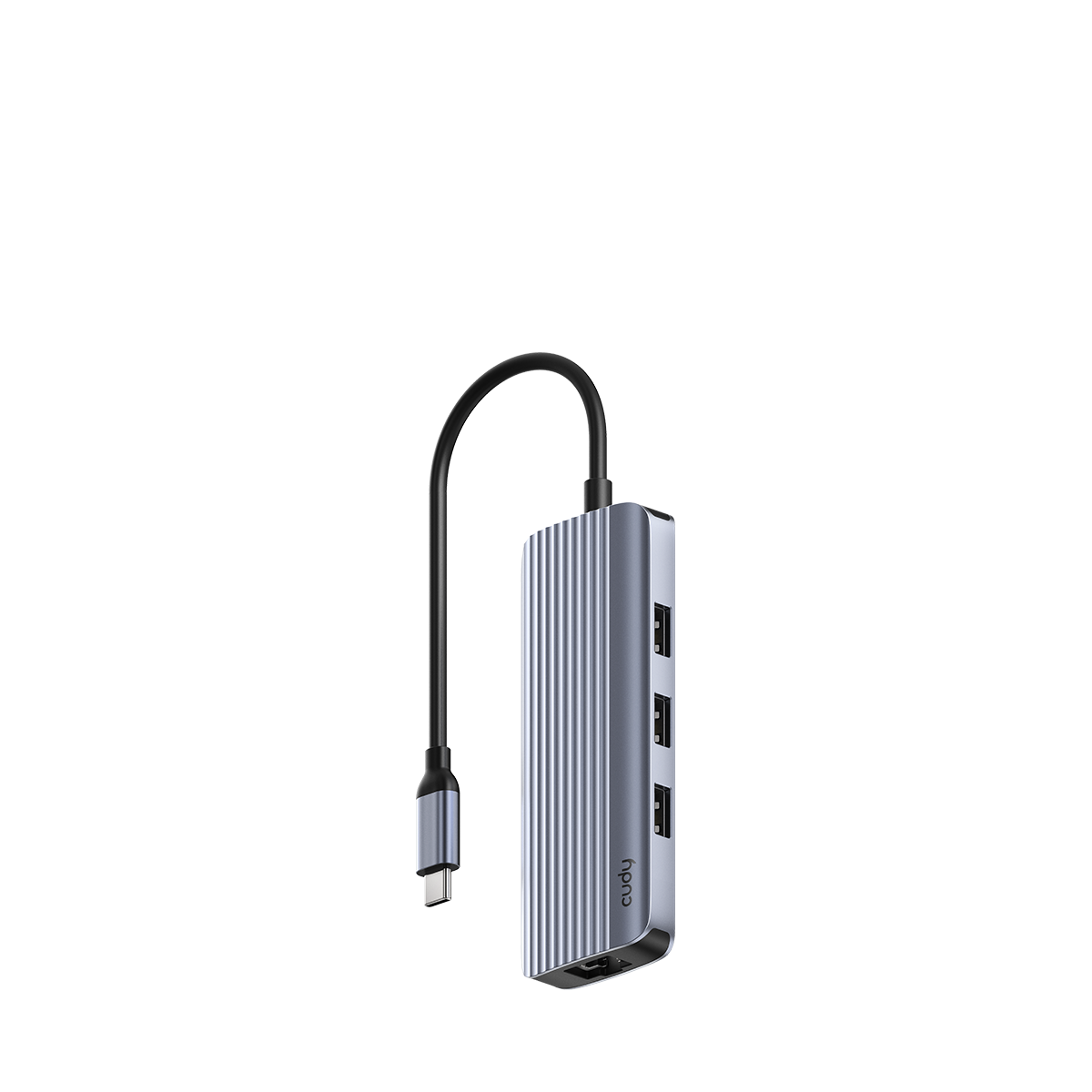 Cudy UH606 - 6-in-1 USB-C Hub GbE 4K@60Hz HDMI — 1