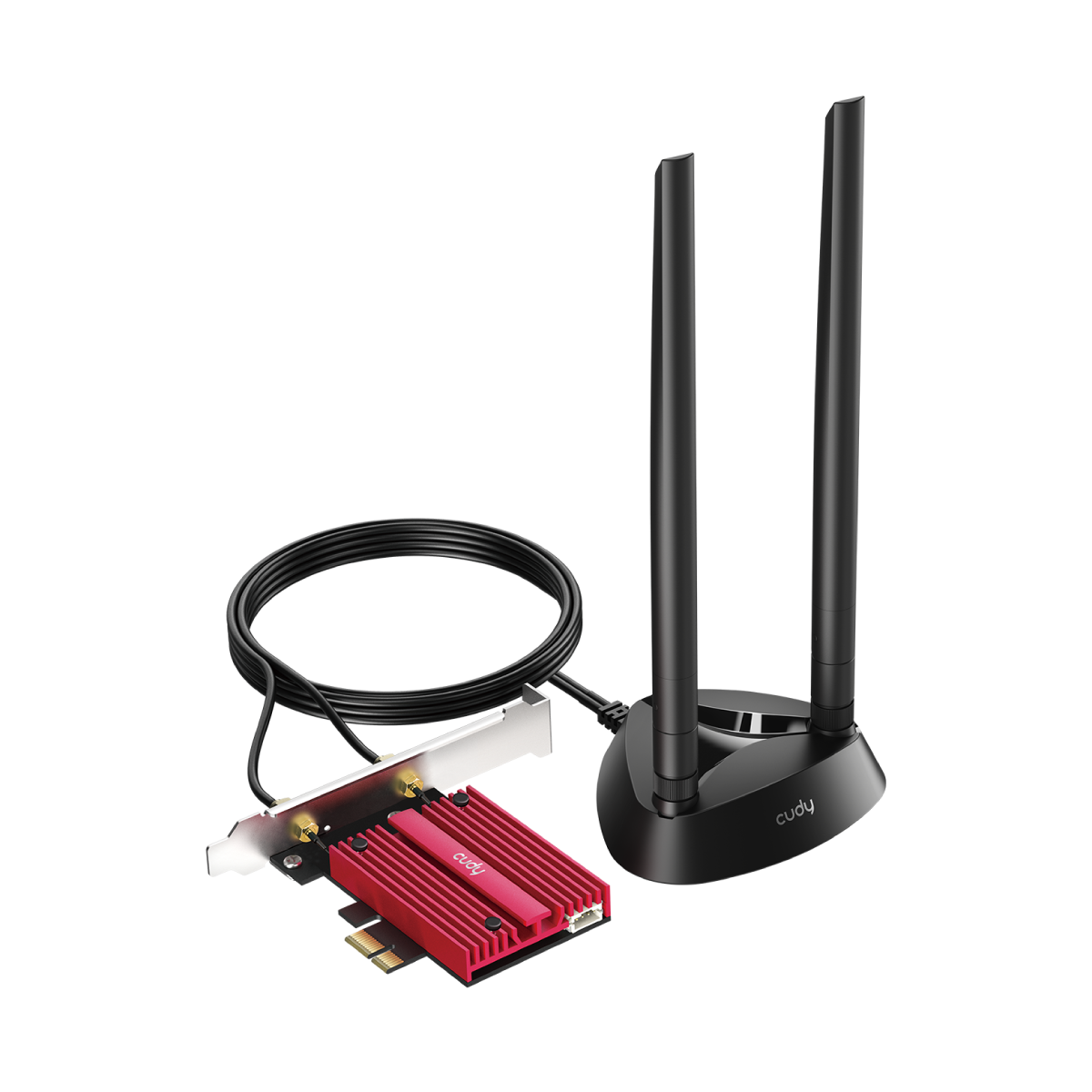 Cudy WE9300S - BE9300 Wi-Fi 7 PCI Express Adaptör — 1