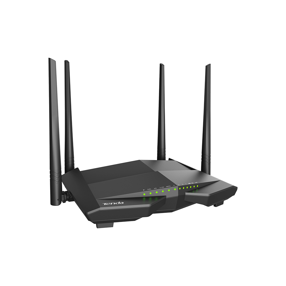 TENDA V12 AC1200 Dualband Wi-Fi Gigabit VDSL/ADSL Modem Router — 3
