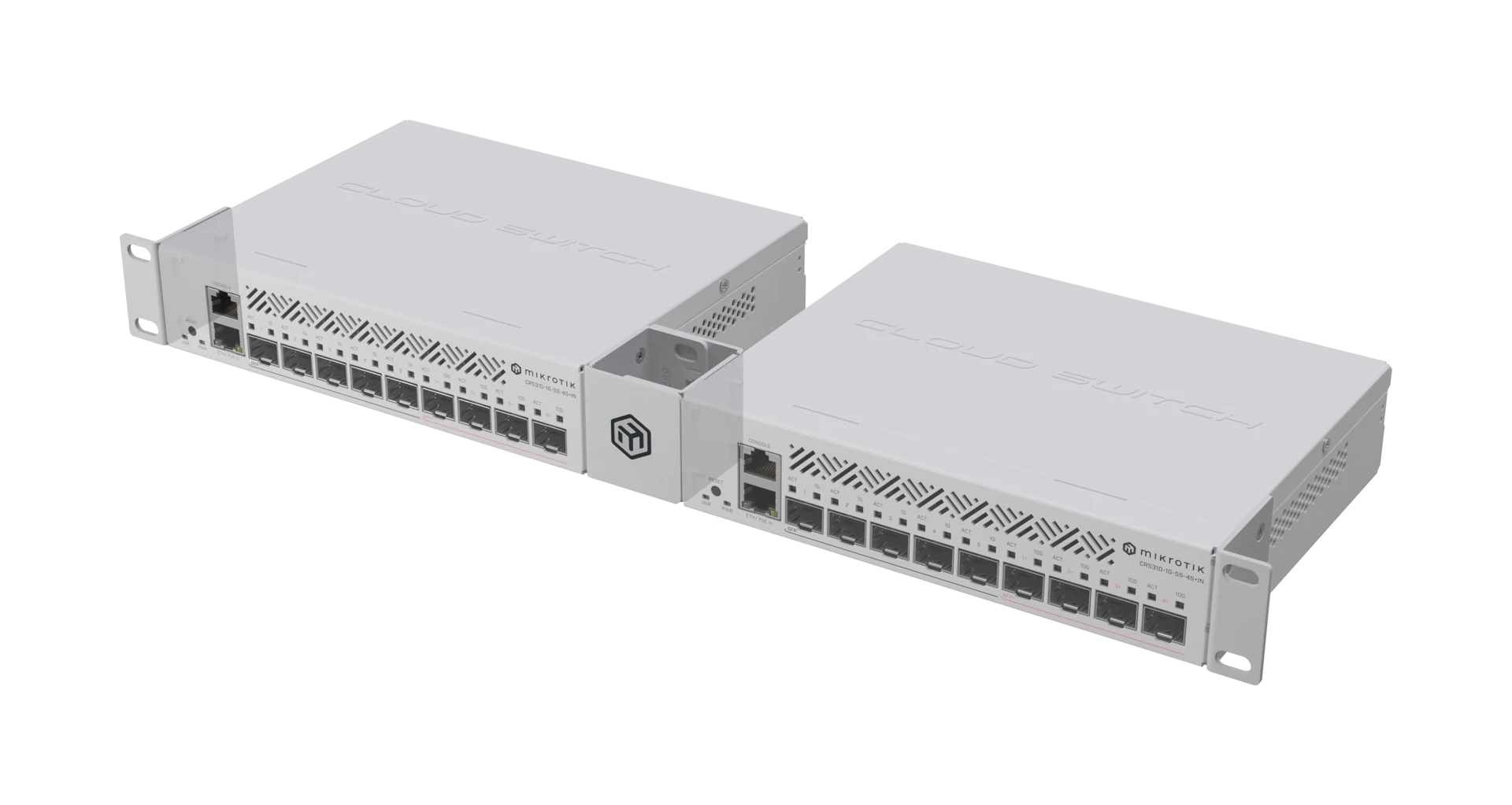 MikroTik RMK-2/10 1U Çift veya 10 inç Raf Montaj Kiti — 2
