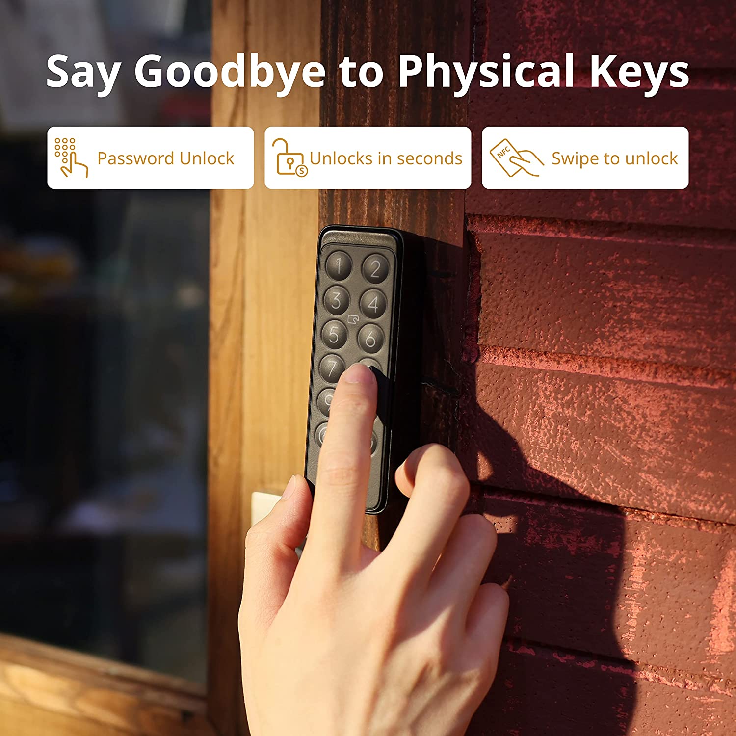 SwitchBot Keypad Touch (W2500020) — 2