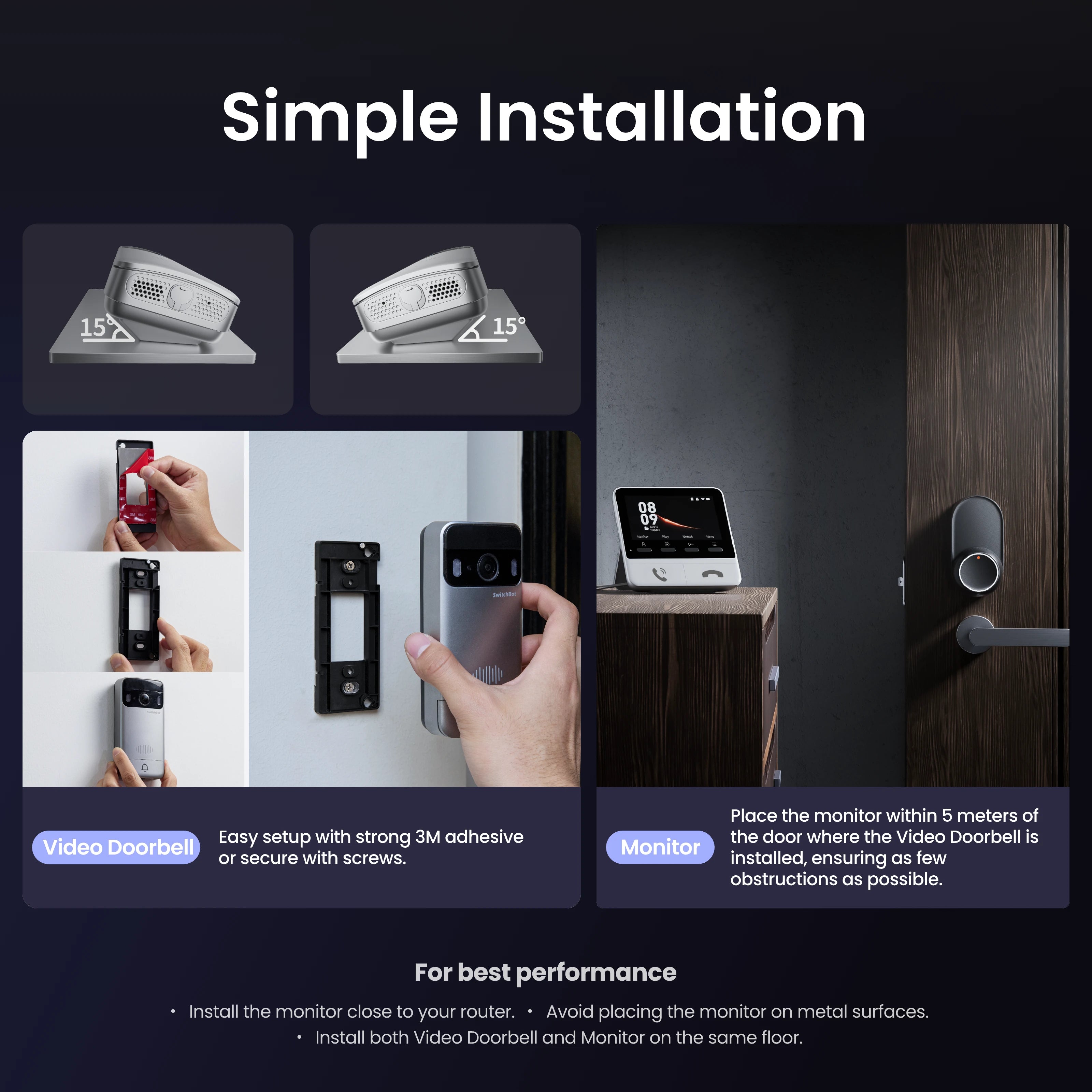 SwitchBot Video Doorbell (W6702001 / W6802000) — 7