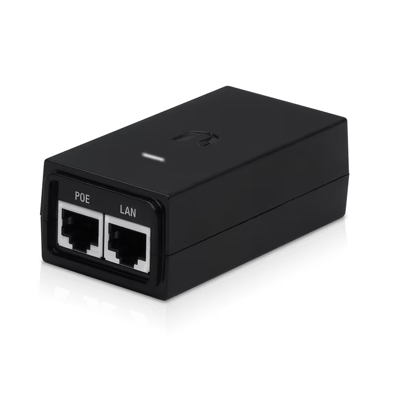 Ubiquiti 24V 0.5A Gigabit PoE адаптер — 1