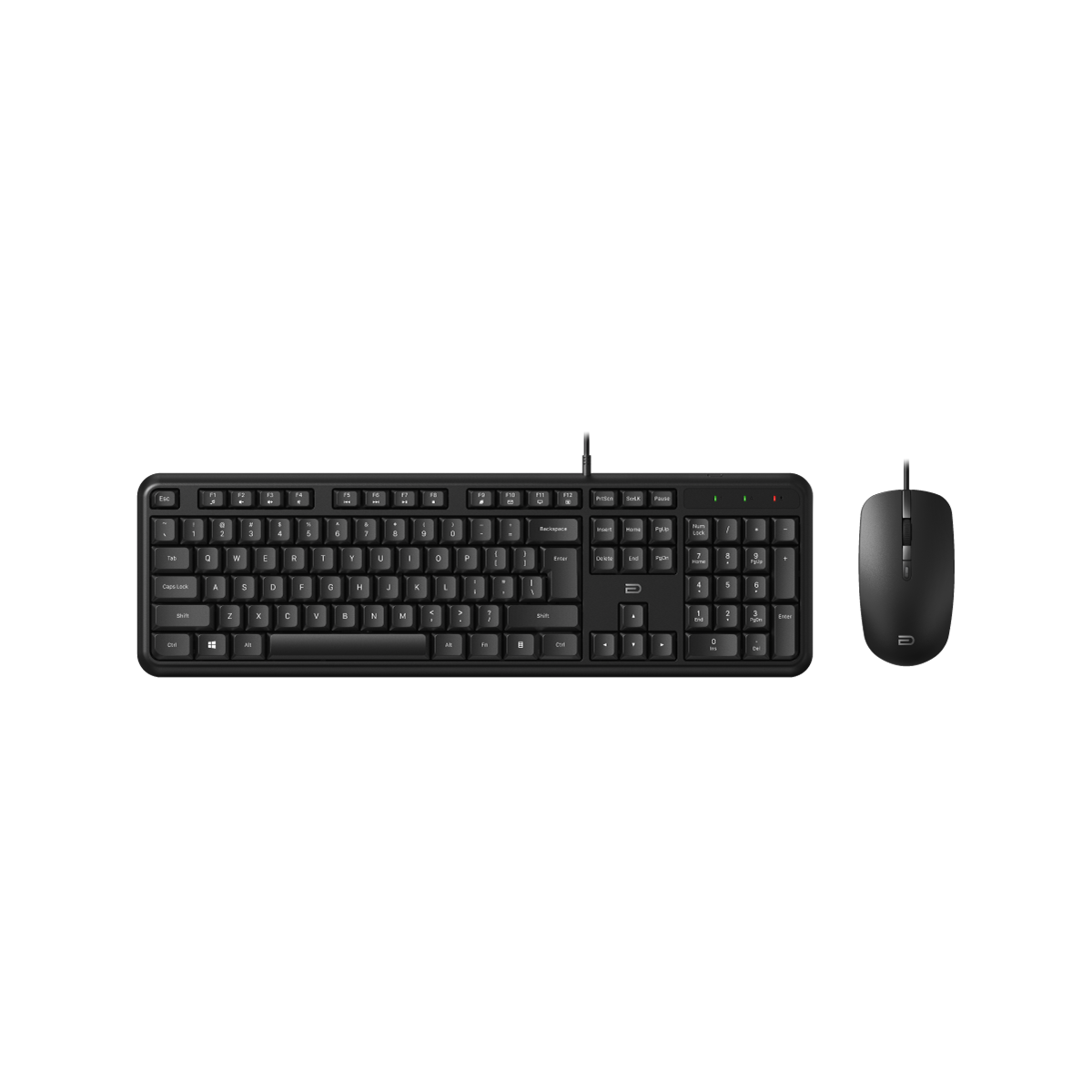 Cudy MK100 Black - Kablolu Klavye ve Fare Seti — 1