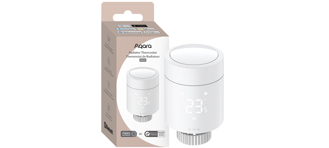 AQARA WT-A03D Radyatör Termostatı W600 - Zigbee/Thread — 1